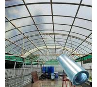 Polycarbonate Roofing Sheets, UV Resistant Greenhouse Panels for Roof Farming and Gardening