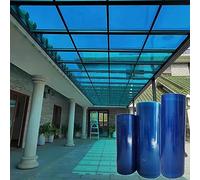 Polycarbonate Sheet, Roofing Cladding Panels, Weather-Resistant Greenhouse Plastic Roof Panel, for Outdoor Awning Canopy Carport Cold Frame, Replacement Shed Cover, Easy to Cut