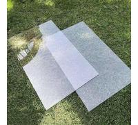 Polycarbonate Sheets,Clear Acrylic Plastic Safety Sheet,Roof Panel,PC Endurance Board,UV Protection,for Windows Shed,Photo Frame,Painting,Display Projects,Glass Replacement (30x60cm(11.8x23.6in),4mm)