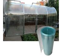 Polycarbonate Sheets Poly Plastic Roof Panel for Canopy Conservatory,0.8mm Glassfiber Daylighting Panel,Protection Rainproof(1.64 x 3.3ft)