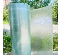Polycarbonate Sheets Poly Plastic Roof Panel,Rain-Proof Anti-UV Clear Glassfiber Roofing Covers,for Replacing or Installing on Garages,Canopies,Covered Walkways,Greenhouses (1x6m(3.3x19.7ft))
