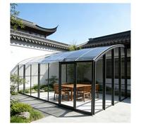 Polycarbonate Sheets Roof Sheets, Shed Roof Sheet Rainproof Resistant Daylight Panels for Rain, Snow, Greenhouse, Garden(0.6x12m/1.97x39.36ft)