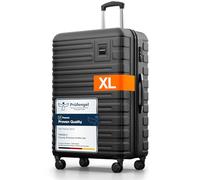 Polycarbonate XL Suitcase Large 77cm - 158cm Linear Dimensions - 20kg Suitcase Including TSA Lock, Hard Shell, Travel Case