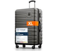 Polycarbonate XL Suitcase Large 77cm - 158cm Linear Dimensions - 20kg Suitcase Including TSA Lock, Hard Shell, Travel Case