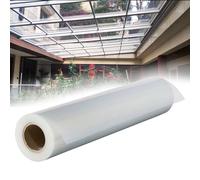 Polycarte UV Resistant Roofing Sheet - Durable Plastic Roof Panel, Easy to Cut & Bend, Rainproof Sunlight Board for Patios, Sheds, and Outdoor Covers