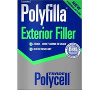 Polycell 5085002 Trade Exterior Filler 2KG, White