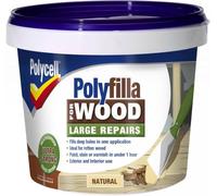 Polycell 5207194 Polyfilla 2 Part Wood Filler, 750 g, Natural