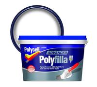 Polycell Advanced Polyfilla - White Ready Mixed Lightweight 4L