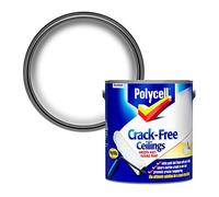Polycell Crack-Free Ceilings Smooth Matt, White, 2.5L
