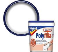 Polycell Deep Gap Polyfilla 1L - Interior Wall Filler for Deep Holes, Cracks & Gaps | Easy Sanding, Paintable, Long-Lasting Repair Solution