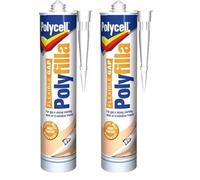Polycell Flexible Gap Polyfilla 290ML (Pack of 2)