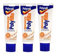 Polycell Flexible Gap Polyfilla Ready Mixed Tube 330Gm Pack Of 3