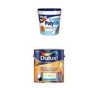 Polycell Multi-Purpose Polyfilla Ready Mixed, 1 Kg Easycare Washable and Tough Matt (Ivory)