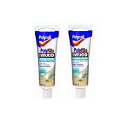 Polycell Polyfilla For General Wood Repairs Light Tube 75g - 2 Pack