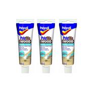 Polycell Polyfilla For General Wood Repairs Light Tube 75g - 3 Pack