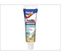 Polycell Polyfilla For Wood Repairs - 330G Tube For Quick And Durable Fixes