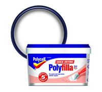 Polycell Quick Dry White Ready Mixed Filler, 600G