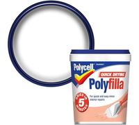 Polycell Quick Drying Polyfilla 1kg - Ready Mixed Wall Filler for Cracks & Holes, Smooth Finish, Fast Drying Interior Repair Paste