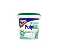 Polycell Ready Mixed Tub Multi-Purpose Exterior Polyfilla, 1 kg - Grey