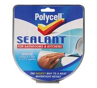 Polycell Sealant Strip Bathroom & Kitchen - White 22mm