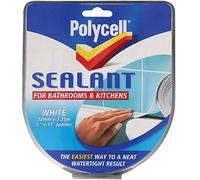 Polycell Sealant Strip Bathroom & Kitchen - White 22mm (692897)