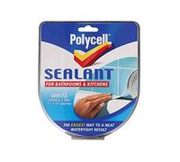 Polycell SSBKWH22 22mm Bathroom/Kitchen Sealant Strip - White (3)