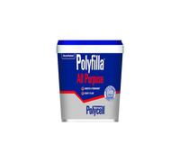 Polycell Trade All Purpose Filler 1kg - Ready-to-Use White Interior/Exterior Filler, Fills Cracks on Plaster, Brick, Stone & Concrete - 5084999