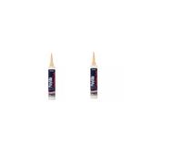 Polycell Trade Polyfilla Decorators Caulk Magnolia 380ml - 2 Pack
