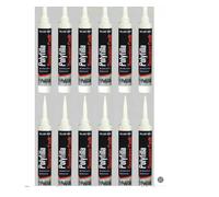 Polycell Trade Polyfilla Decorators Caulk White 290ml - 12 Pack