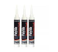 Polycell Trade Polyfilla Decorators Caulk White 290ml - 3 Pack