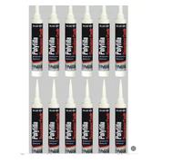 Polycell Trade Polyfilla Decorators Caulk White 290Ml Pack Of 12