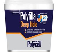 Polycell Trade Polyfilla Deep Hole Filler - Ready Mixed Tub - 1 Kg