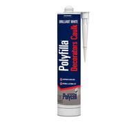 Polycell Trade Polyfilla White Caulk Cartridge 290ml