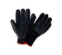 Polyco 8763 Anti Vibration Tremor Low Gloves, 1 Pair, Size Medium, Black