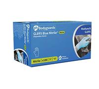 Polyco Bodyguards 4 Blue (L) Nitrile Powder Free Disposable Gloves GL8953 100 Large
