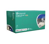 Polyco GL8885 Bodyguards 4 Latex Powder Free Disposable Glove, Size XL, White