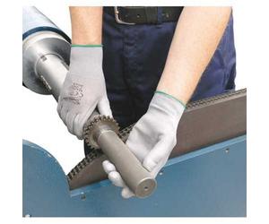 Polyco Healthline Matrix Black Polyurethane General Purpose Work Gloves, Size 9, Large, Polyurethane Coating