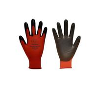 Polyco Matrix® Red PU Polyurethane Palm Coated Reusable Gripper Work Gloves (9/Large)