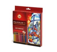 Color Pencil Set KOH-I-NOOR POLYCOLOR 3827 24-72 Crayons
