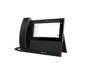Polycom CCX600 MS Teams/Skype For Business Business media phone with a dedicated Microsoft Teams button and 7" intuitive touch screen