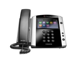 Polycom VVX 600 HD Business Media IP Desk Phone No PSU 2200-44600-025