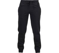 Polycotton Cuffed Slim Jogging Bottoms Skinni Fit Black 14