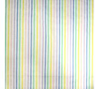 Polycotton Fabric Bright Rainbow or Pastel Stripes Striped Pride (Price Per Metre) (Pastel)