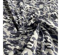 Polycotton Fabric Material Camouflage Army Design Material Bright or Natural Sold Per Metre 114cm Wide - ONE METRE