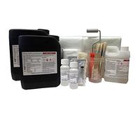 Polycraft 10Kg Fibreglass Repair Kit. Resin, Mat & Tools (White)