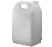 Polycraft 2 Litre Natural HDPE Plastic Jerrycan & TE/Tamper Evident 38mm Cap - 5pk