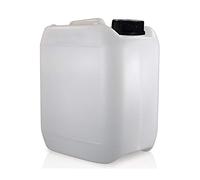 Polycraft 5 Litre Natural Stackable Plastic Jerrycan Including 51mm Cap - 4pk