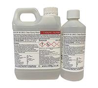 Polycraft ECR 80 (Bio) Water Clear Epoxy Resin System (Bar/Counter/Table Top) 80mm Casting Depth - 1.42kg Kit