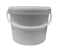 Polycraft Multi-Purpose Plastic White Mixing/Storage Bucket - 10 Litre - 10pk (Including Lids)