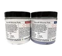 Polycraft Silicone Putty RTV Mould Making Rubber, Fast Curing, Reusable Mould, Clay and Figurine Moulds, 500g